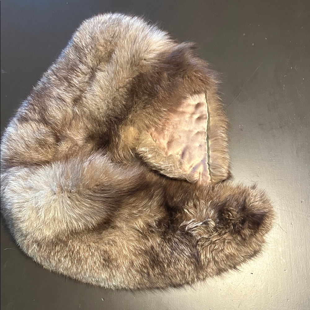 Luxurious Brown Fur Hat